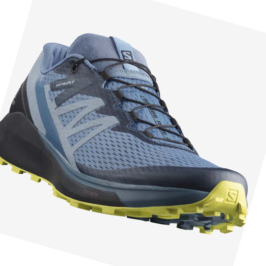 Salomon SENSE RIDE 4 Trail Futócipő Férfi Szürke | HU 2132CTV